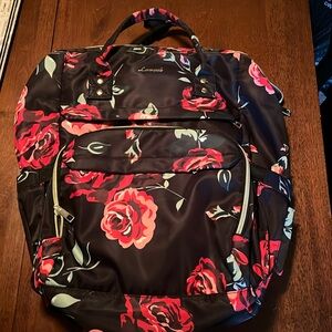 Lovevook Flower Rose Backpack